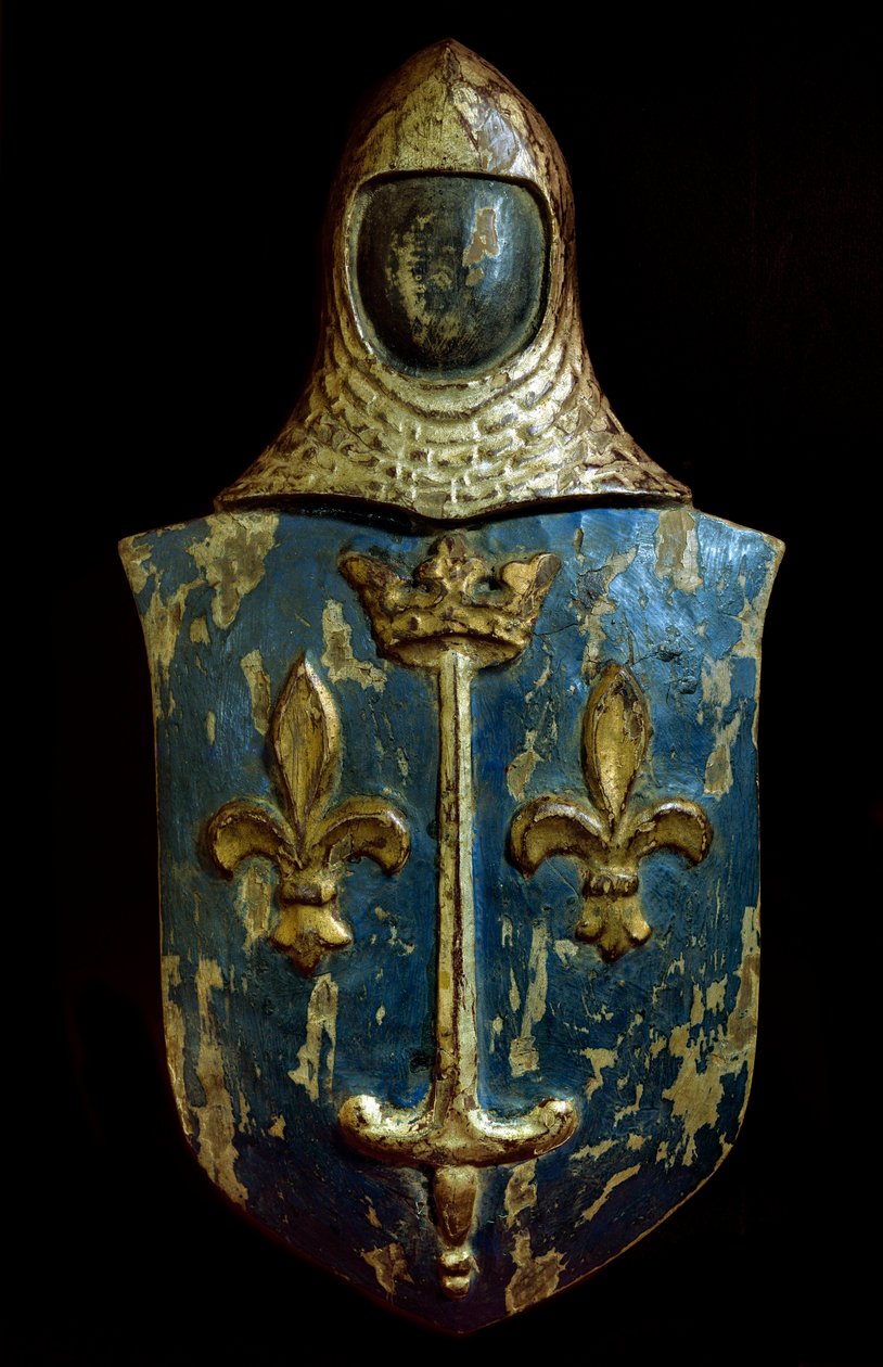 Hundreårskrigen: våpenskjoldet til Arc-familien (Joan of Arc) (1412-1431). 1400-tallet av Unknown artist
