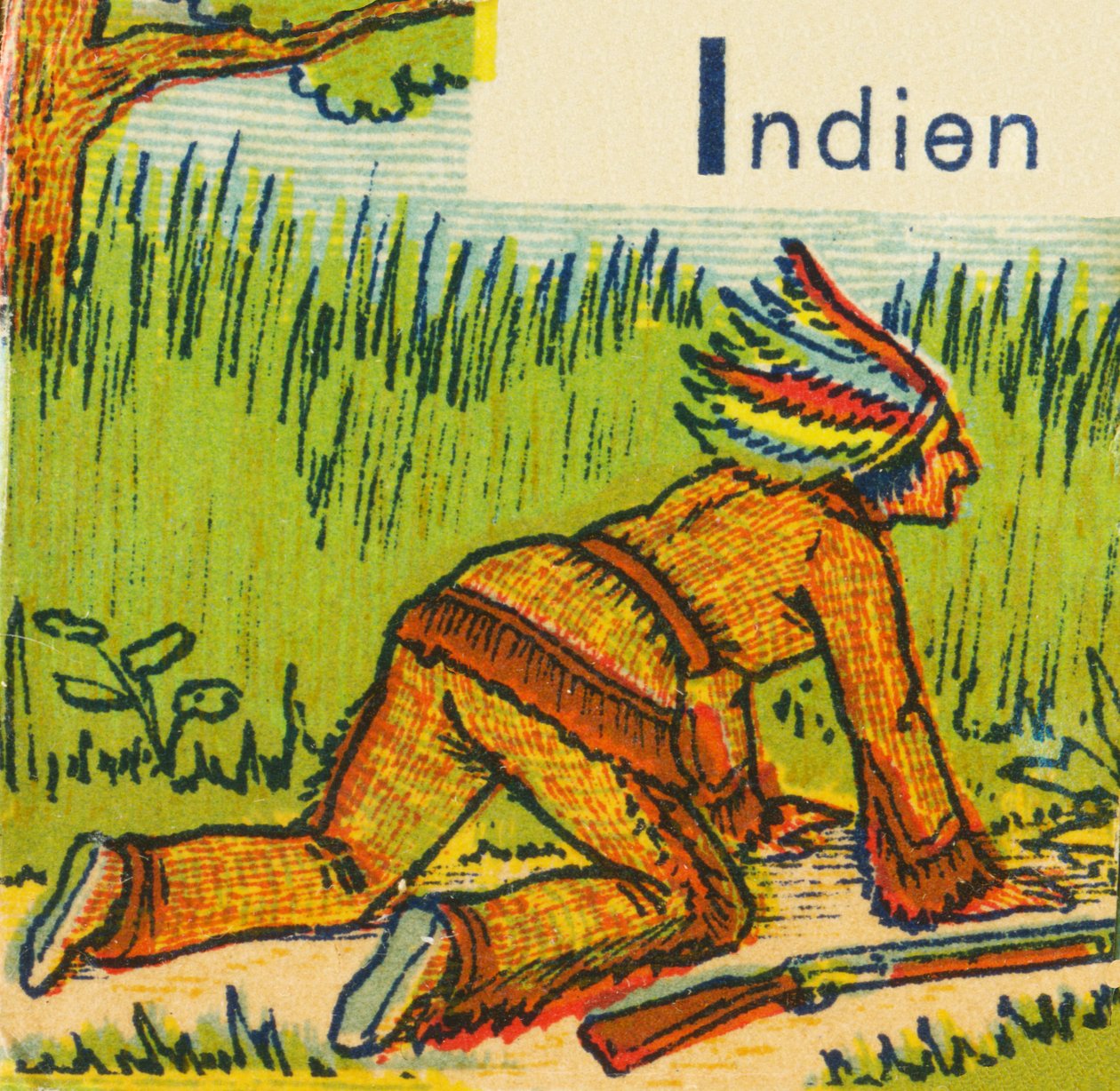 Jeg som indianer av Unknown artist