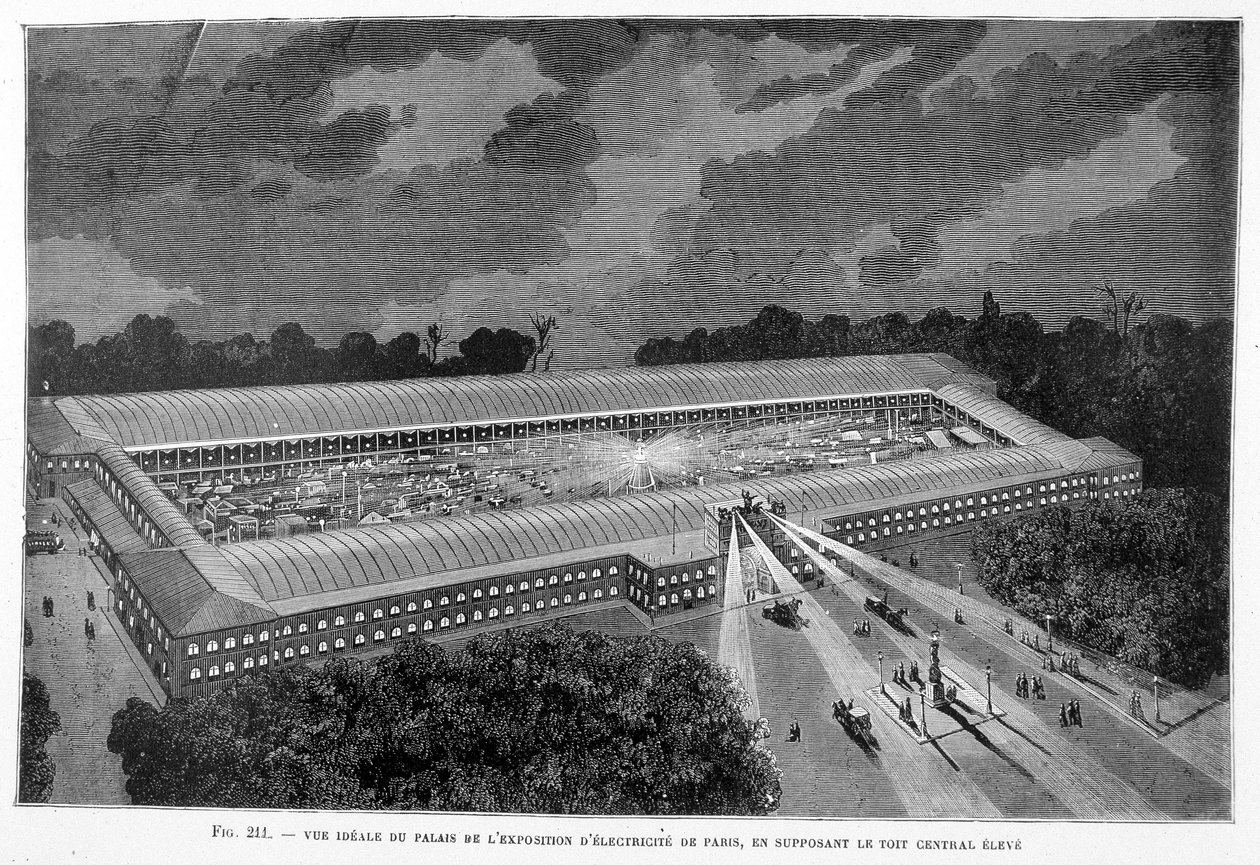 Ideell utsikt over Palais de l