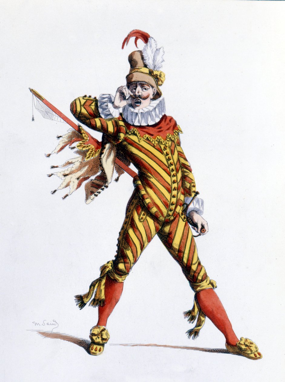Kaptein Spavento (kaptein Fracasse) av Unknown artist