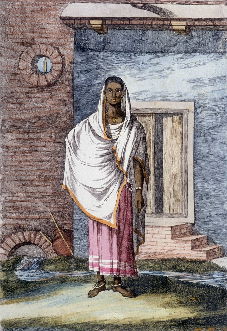 Indisk kultur og sivilisasjon: Hidjera, ballerina i India. av Unknown artist