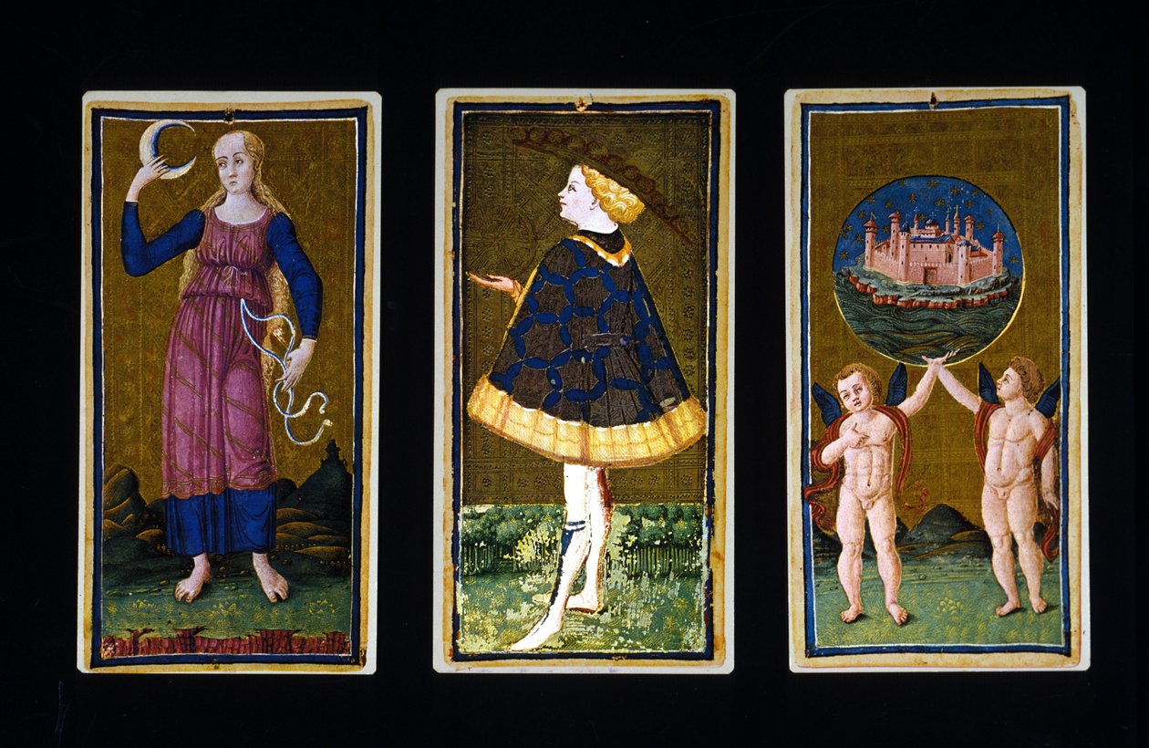 Italiensk tarot. Tarot of Brera av Bonifacio Bembo av Unknown artist