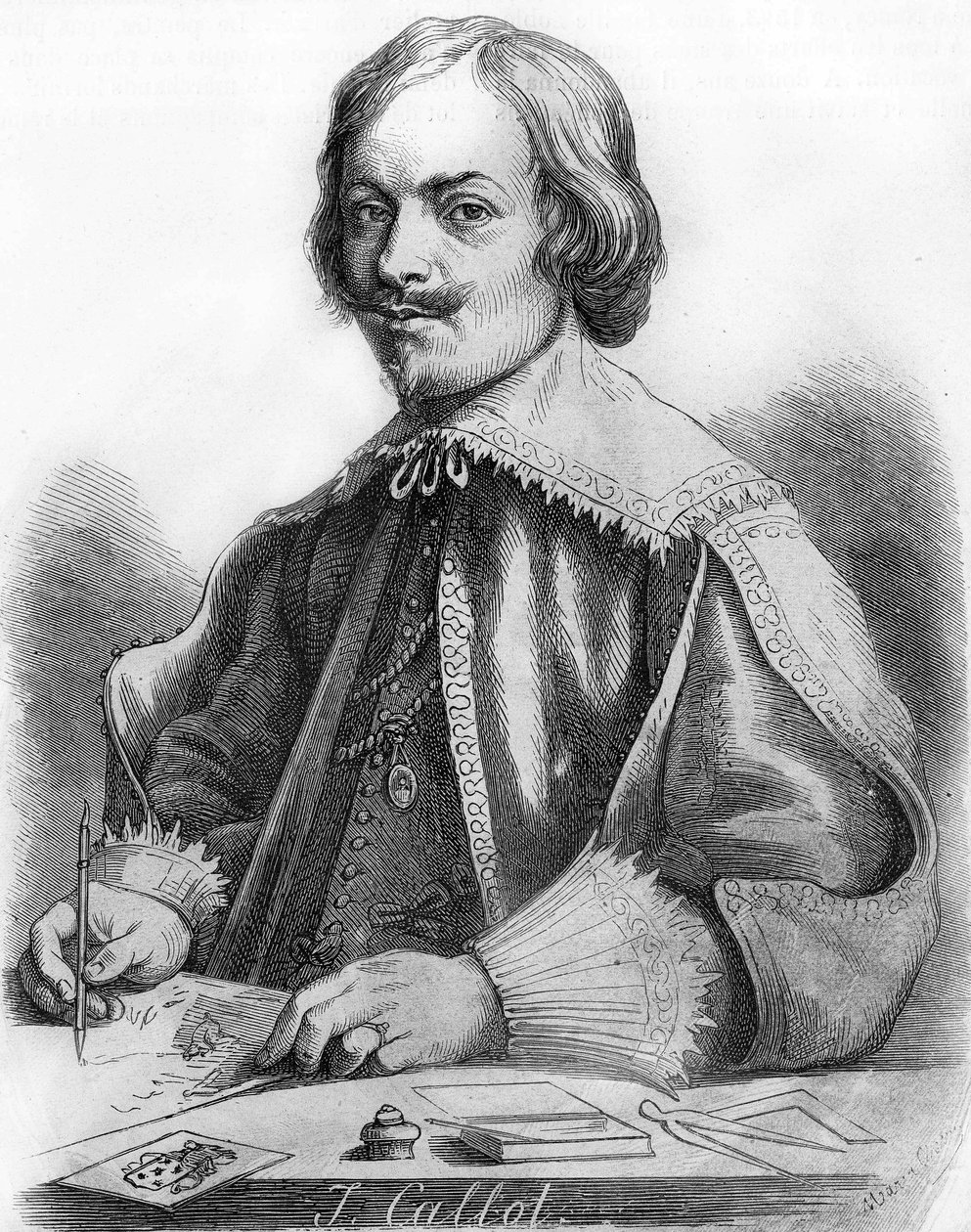 Jacques Callot fransk tegneserieskaper og gravør (Nancy av Unknown artist