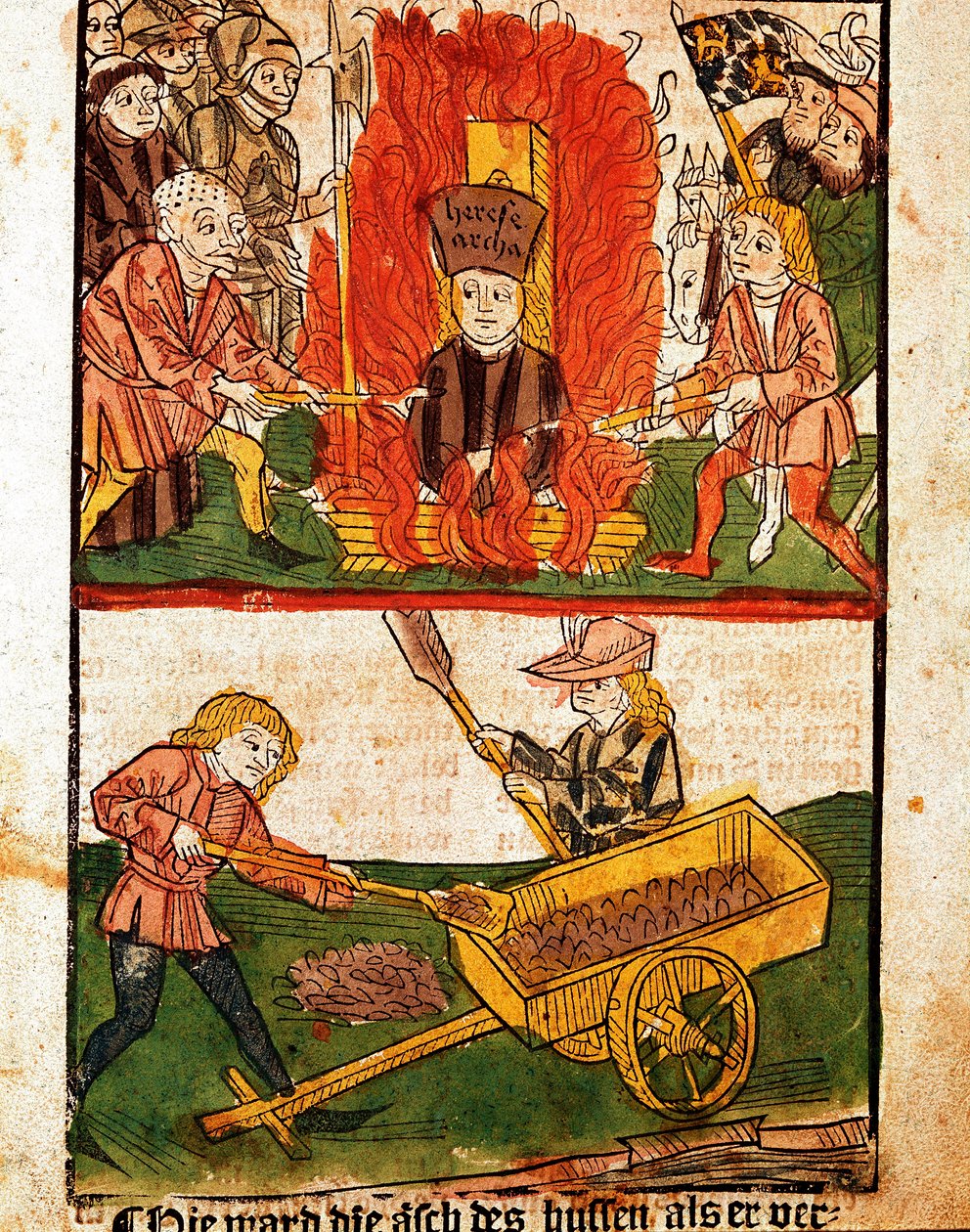 Jan Hus (eller Jean Huss av Unknown artist