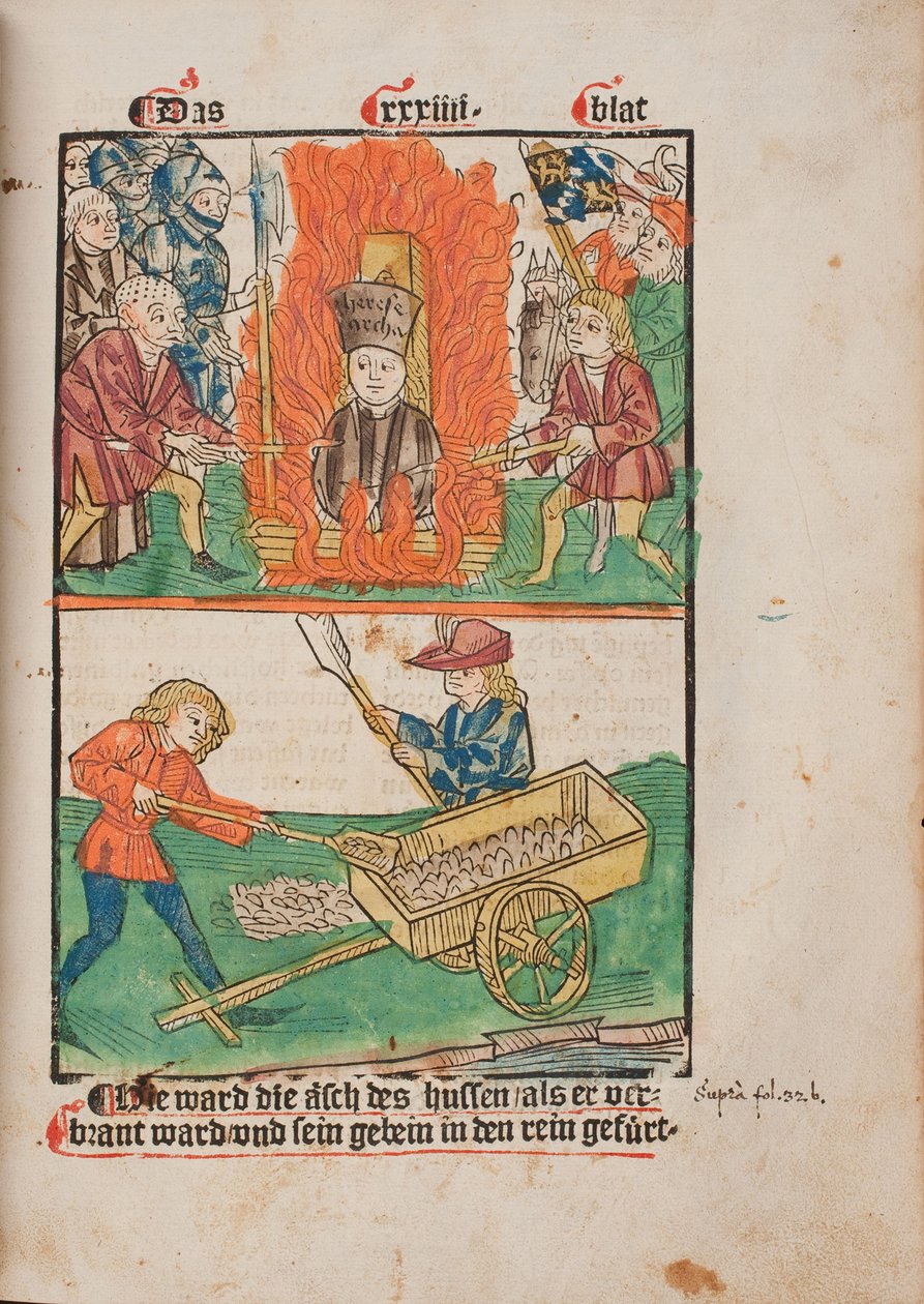 Jan Hus (eller Jean Huss av Unknown artist
