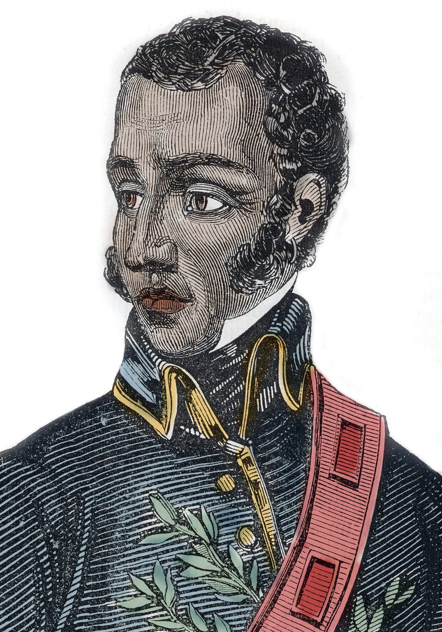 Jean-Pierre Boyer, president i Haiti fra 1818 til 1843 - Jean Pierre Boyer (1776-1850) haitisk politiker - av Unknown artist