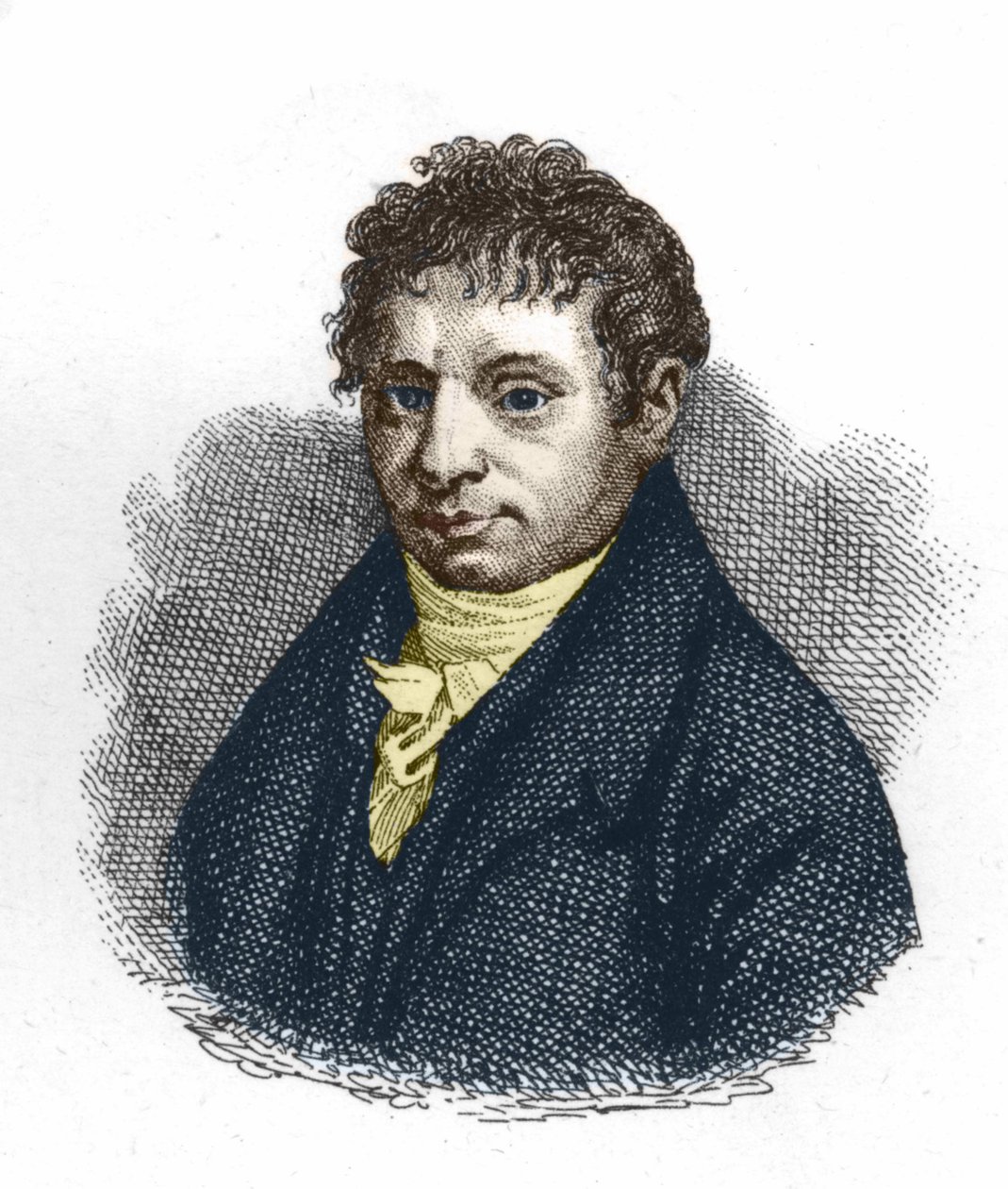 Jean Baptiste (Jean-Baptiste) Say (1767 - 1832), fransk økonom og industrimann. av Unknown artist