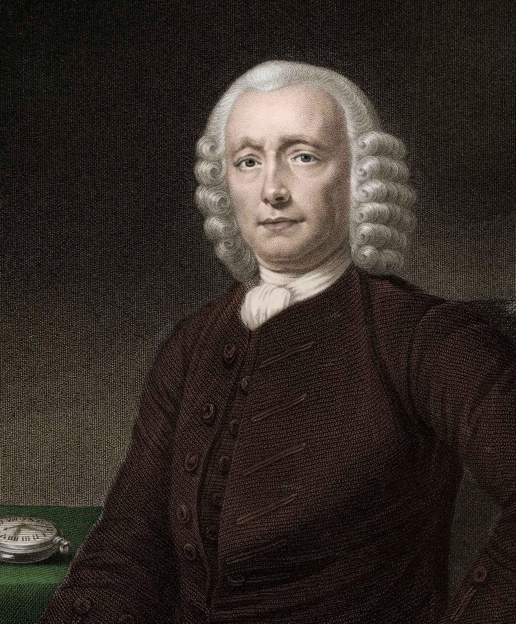 John Harrison 1693-1776 - gravering - 1800-tallet av Unknown artist