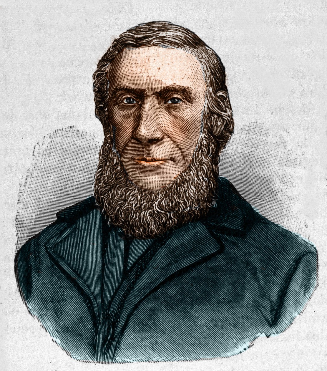 John Tyndall (1820-1893). irsk fysiker. av Unknown artist