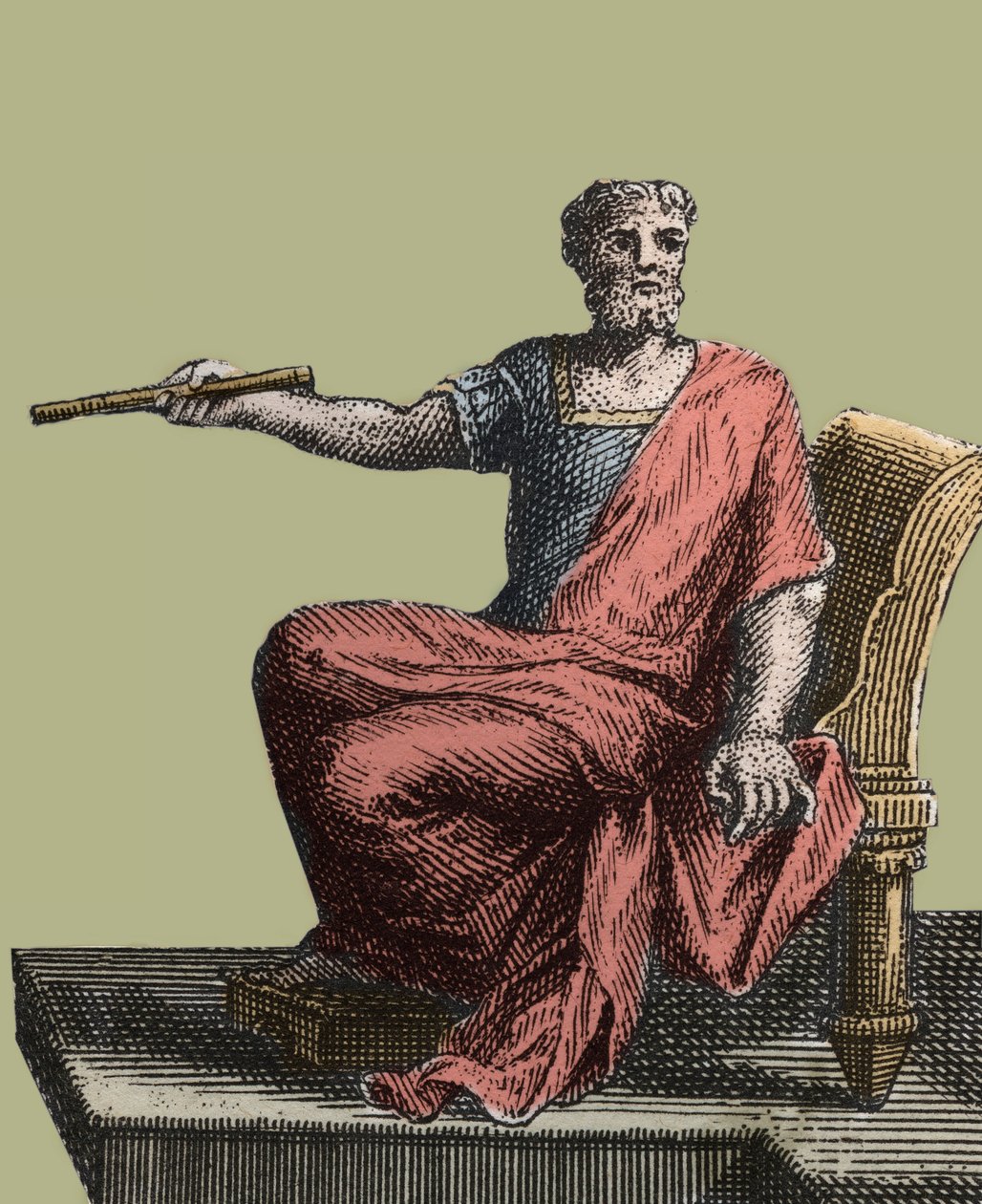 Josiah or Yoshiyahu king of Judah (641-609 BC) - Josiah, King of Judah engraving from 1811 in “” Bible of Royaumont, Old Testament “” av Unknown artist