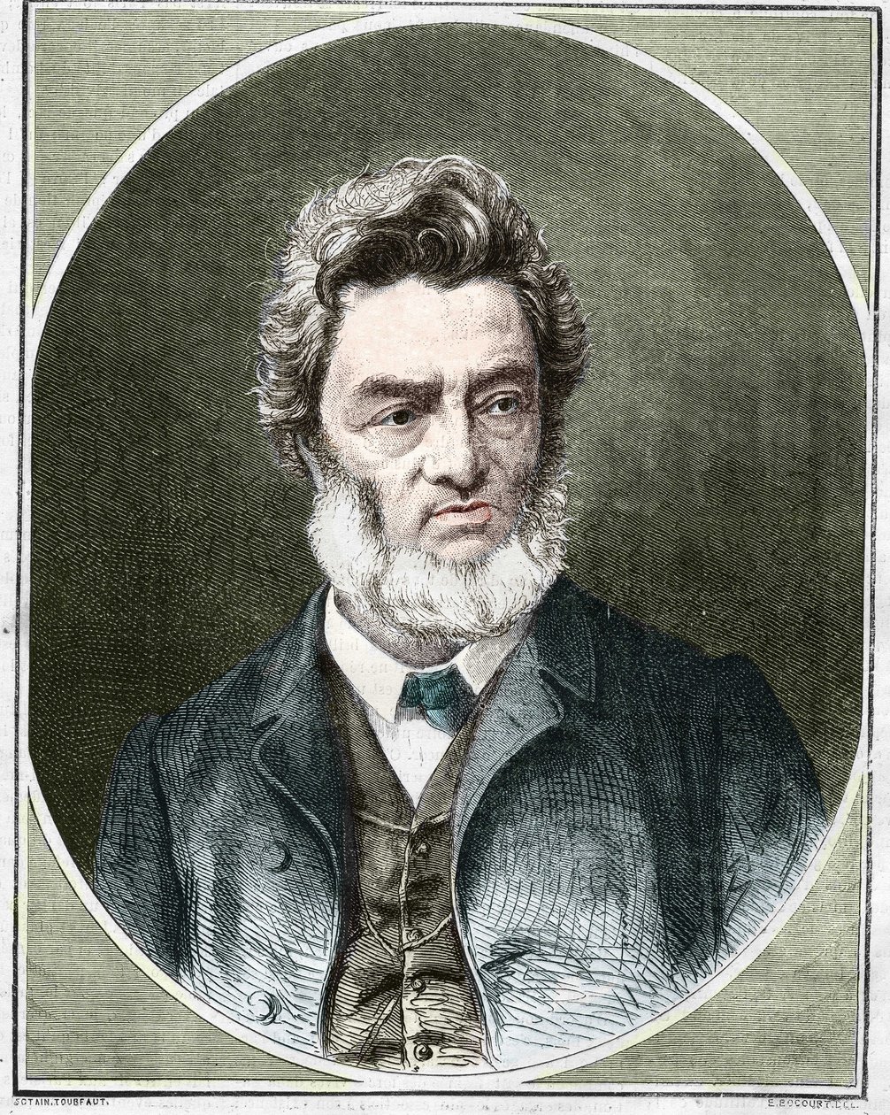 Jules Favre (1809-1880), French politician and lawyer. av Unknown artist