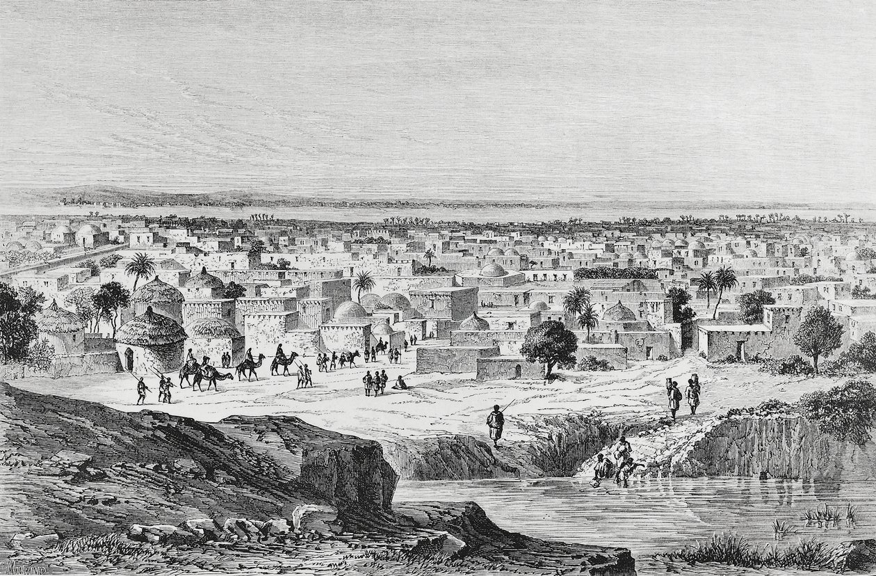 Kano by, Nigeria av Unknown artist