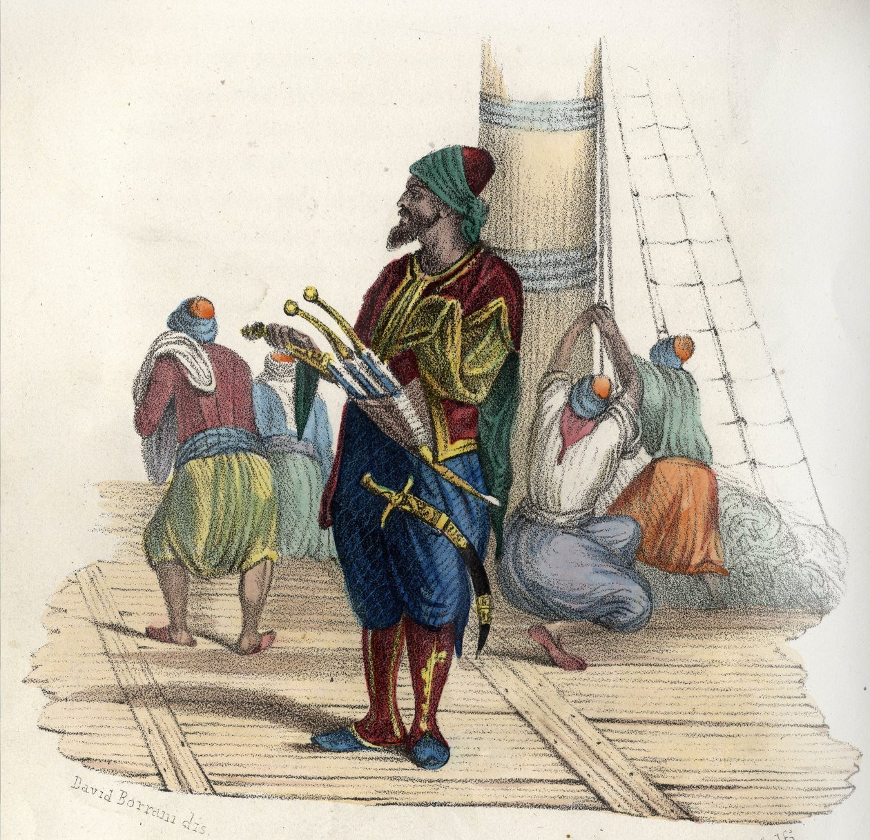Khayr al-Din (v. 1476-1546), known as Barberossa II, a Turkish privateer. Founder of the state of Algiers in the 16th century. in” L