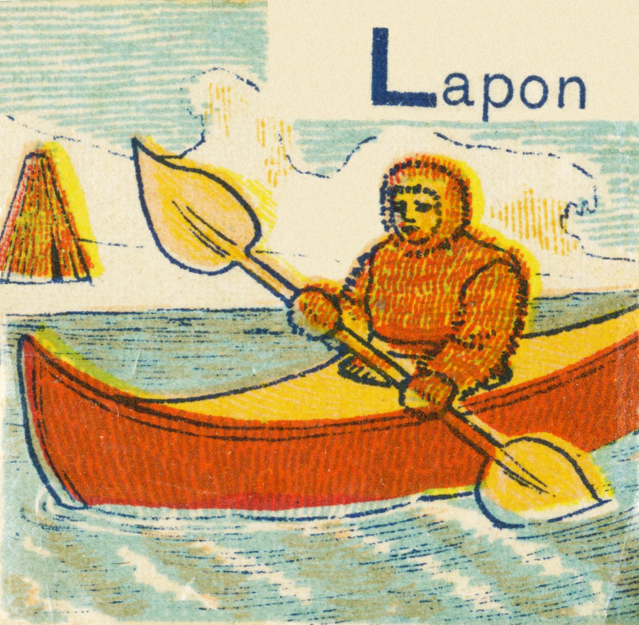 L som Lapon av Unknown artist