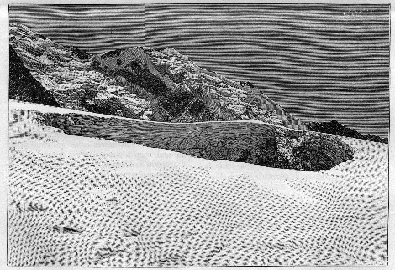 Saint-Gervais-katastrofen (Saint Gervais) eller Tete Rousse-brekatastrofen (departementet Haute-Savoie) (12.-13. juli 1892) - Cirque d
