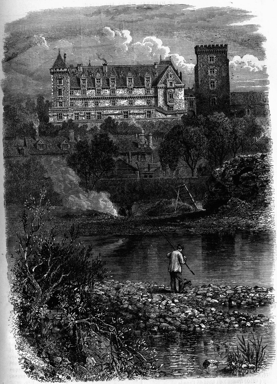 Slottet Pau, Pyreneene Atlantique (64). av Unknown artist