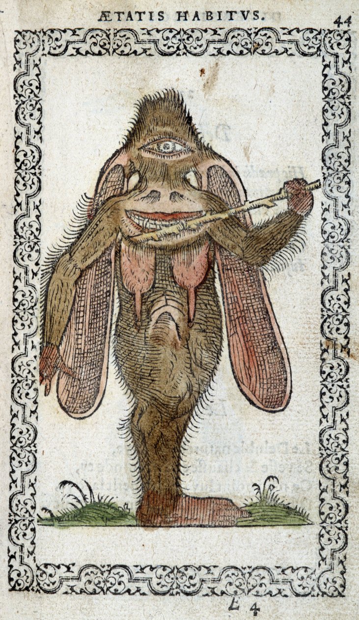 Kyklopene - i "" Vaner og figurer"" av Jean Sluperius av Unknown artist