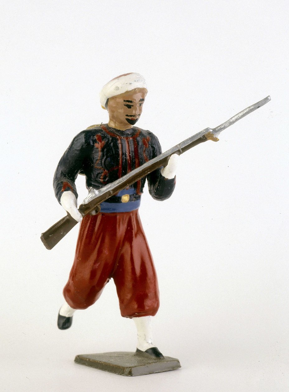 Lead soldier: the Zouave. av Unknown artist