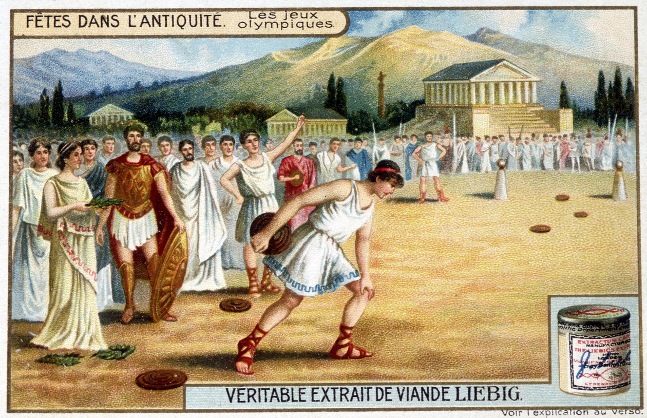 Liebig-kromolitografi fra slutten av 1800-tallet. av Unknown artist