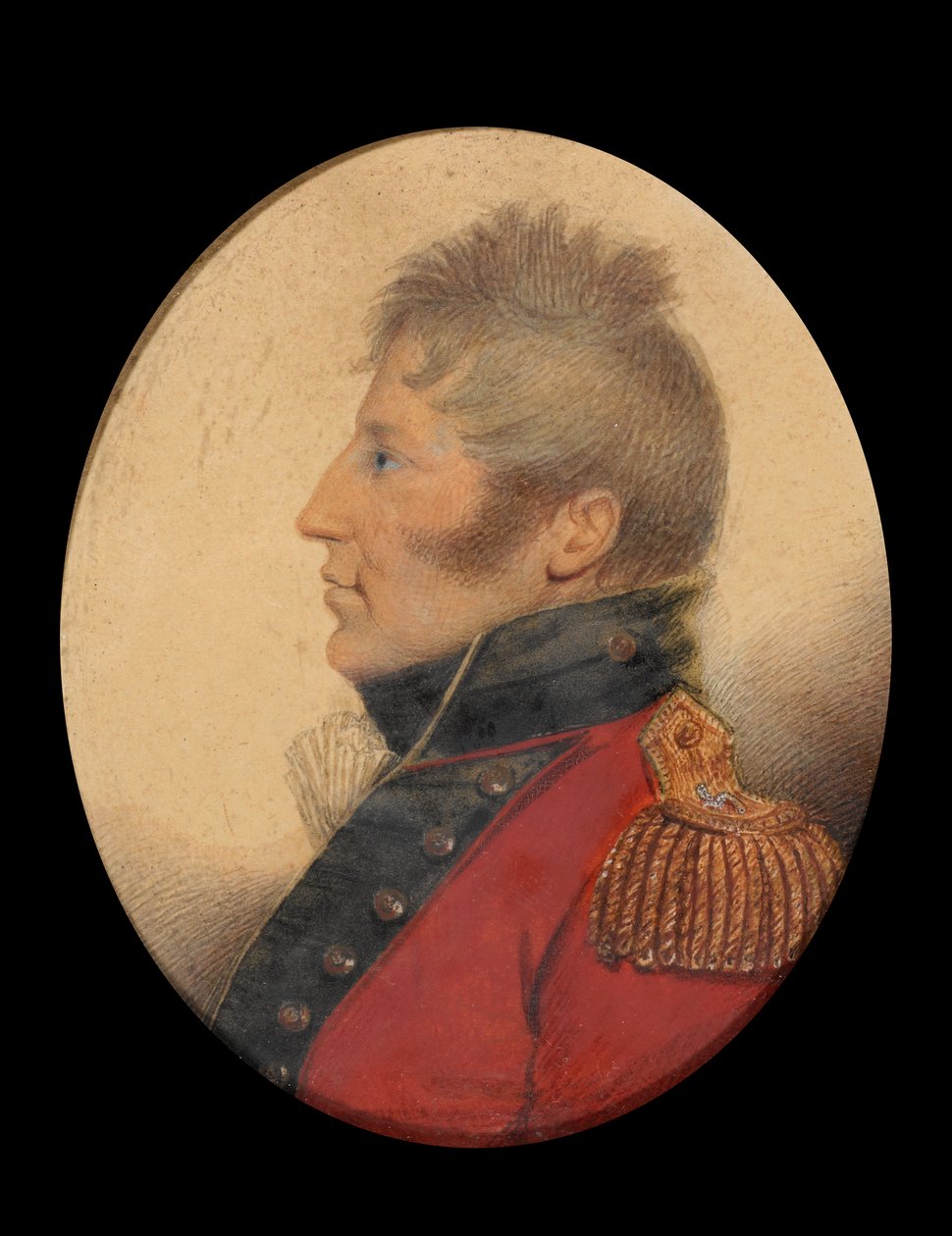 Oberstløytnant Charles McCarthy, Royal African Corps, 1812 ca av Unknown