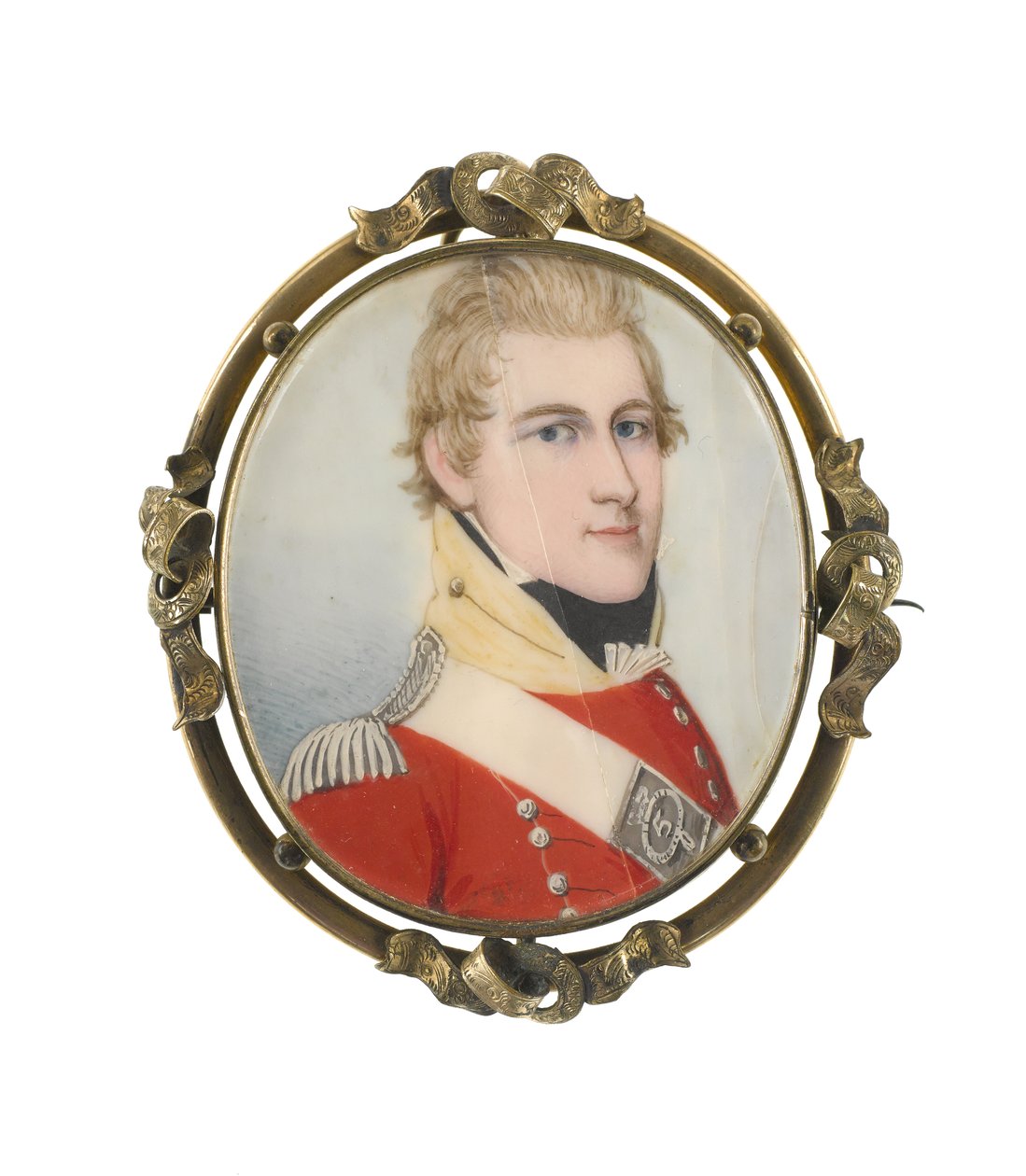 Løytnant John Waters, 5. garnisonbataljon av Unknown artist