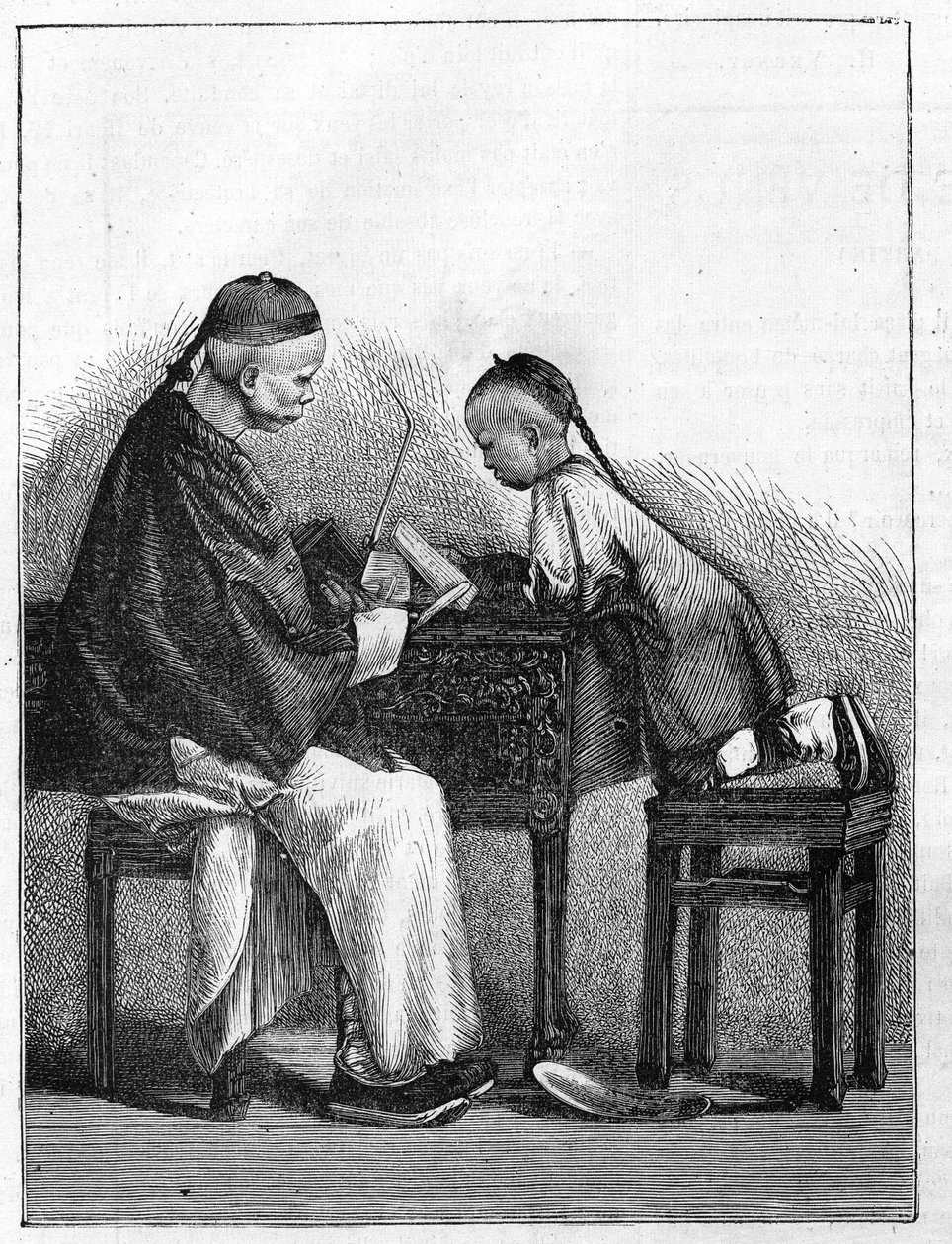 Livet i Kina på 1800-tallet: Et foredrag av Unknown artist