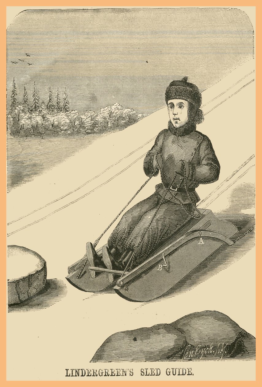 Lindergreens Sledeguide av Unknown Artist