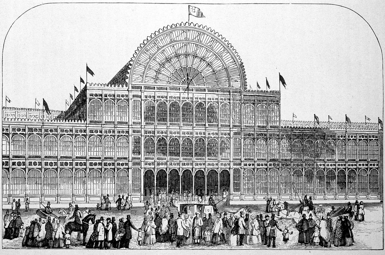 London International Exhibition 1851 (Crystal Palace at Hyde Park) av Unknown artist