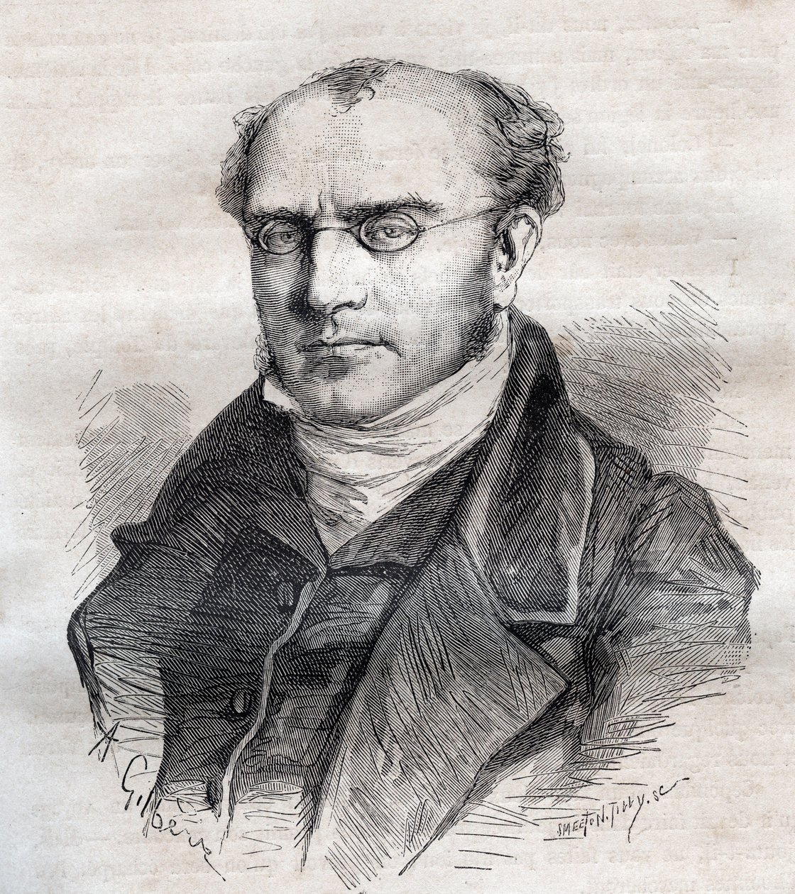 Louis-Chrysostome (Louis Chrysostome) Michel di Michel de Bourges 1797-1853 French lawyer and politician. av Unknown artist