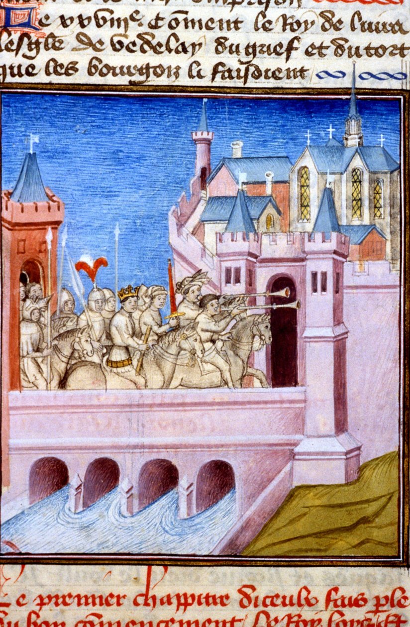 Louis VII, 512, 214r: Søknad om autorisasjon til Toulouse kommunale bibliotek (tlf: 05 62 27 66 66) av Unknown artist