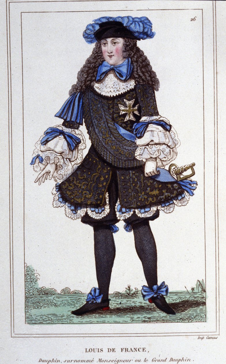 Louis de France kalte Monseigneur the Dauphin, deretter Grand Dauphin (1661 til 1711). av Unknown artist