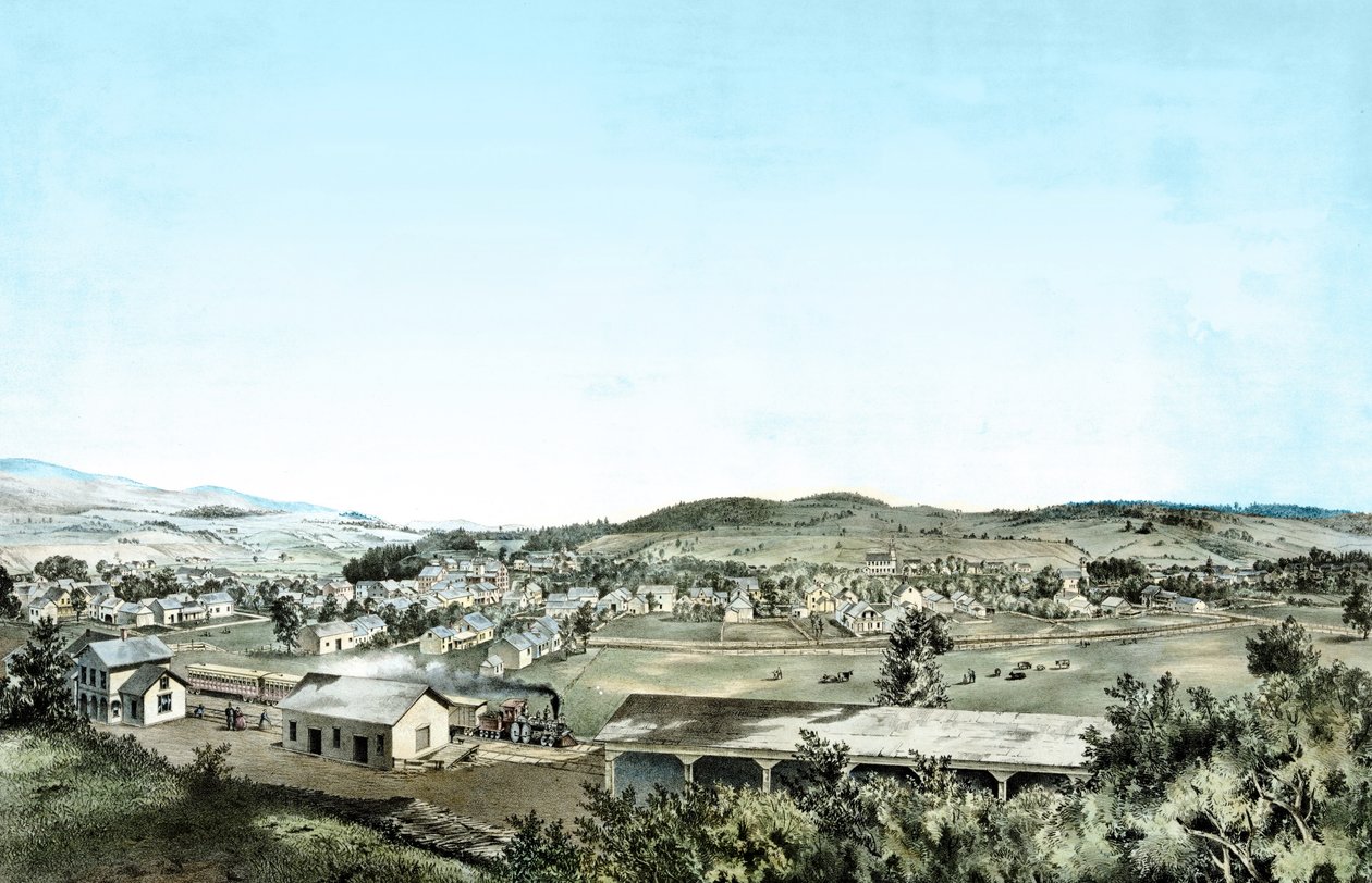 Ludlow, Vermont av Unknown Artist