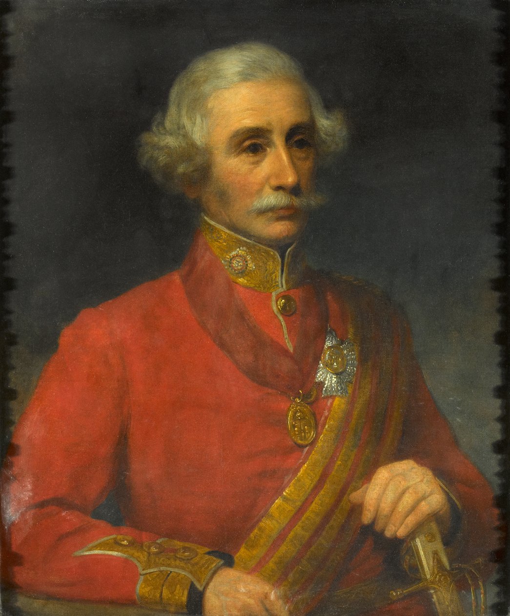 Generalmajor Sir Peter Melvill av Unknown