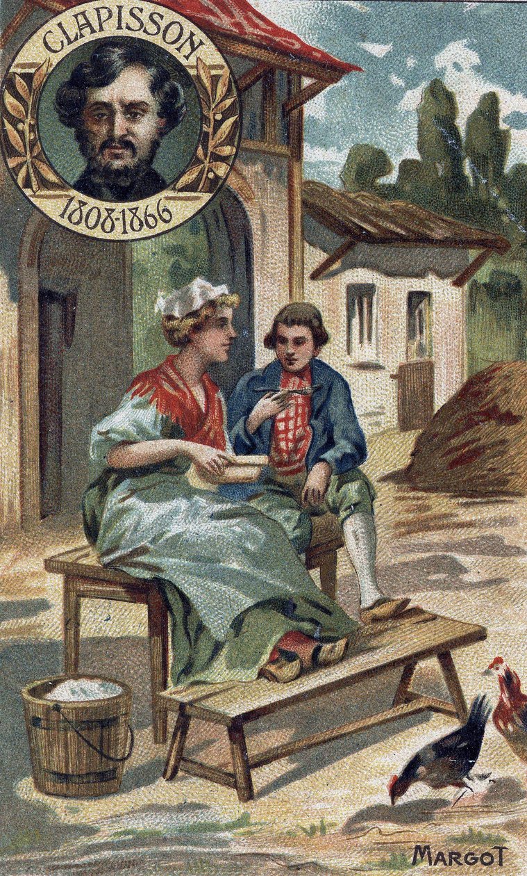 Margot opera comic of 1857 by Antoine Louis Clapisson. (1808-1866). Chromo of the late 19th century. av Unknown artist