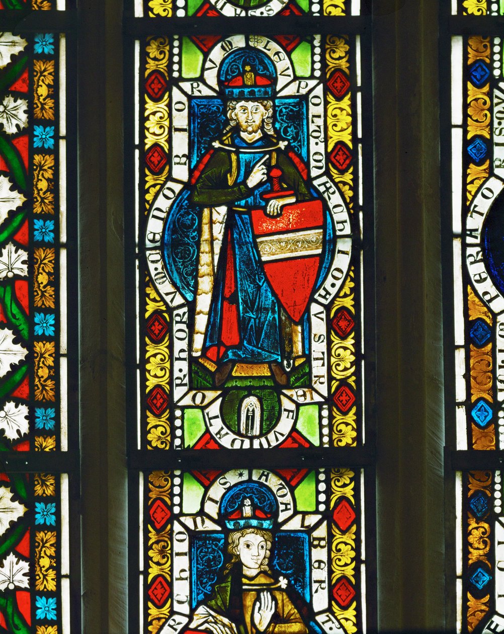 Markgreve Leopold III av Babenberg (glassmaleri) av Unknown Artist