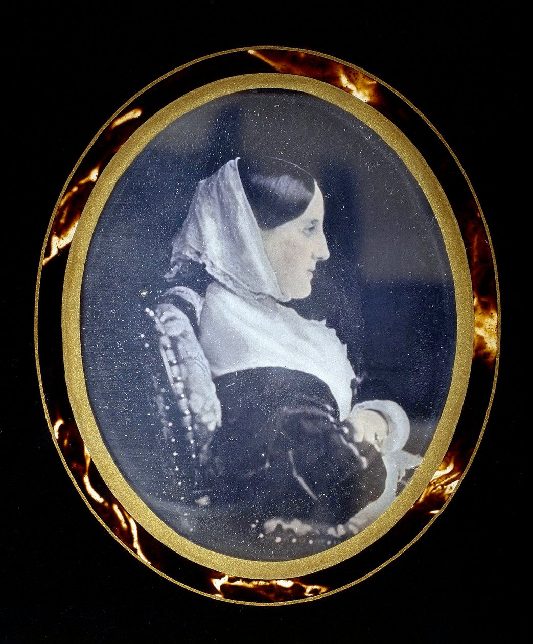 Marie Nikolaievna de Russie - storhertuginne Maria Nikolaievna av Russland (1819-1876), hertuginne av Leuchtenberg par Anonymous, - Daguerreotyp - State Eremitage, St. Petersburg av Unknown artist