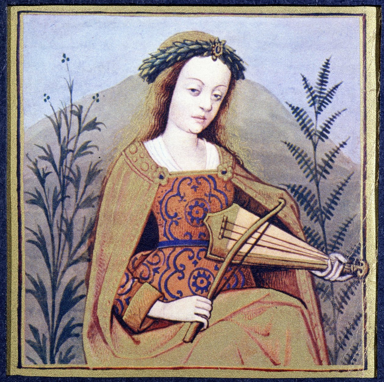 Meduse, datter av Phorcis (en av gorgonene, den eneste dødelige av de tre) - ifølge Boccaces "" Ladies of Renown", v.1360 av Unknown artist
