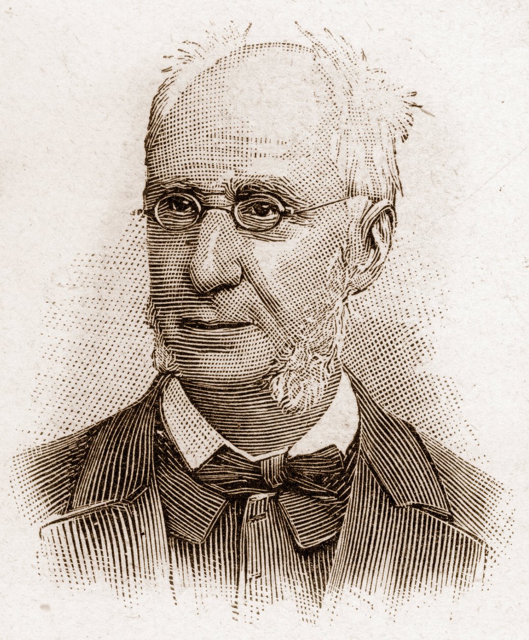 Members of the Academy Francaise in 1895: portrait of Emile Ollivier (1825-1913), French politician. av Unknown artist