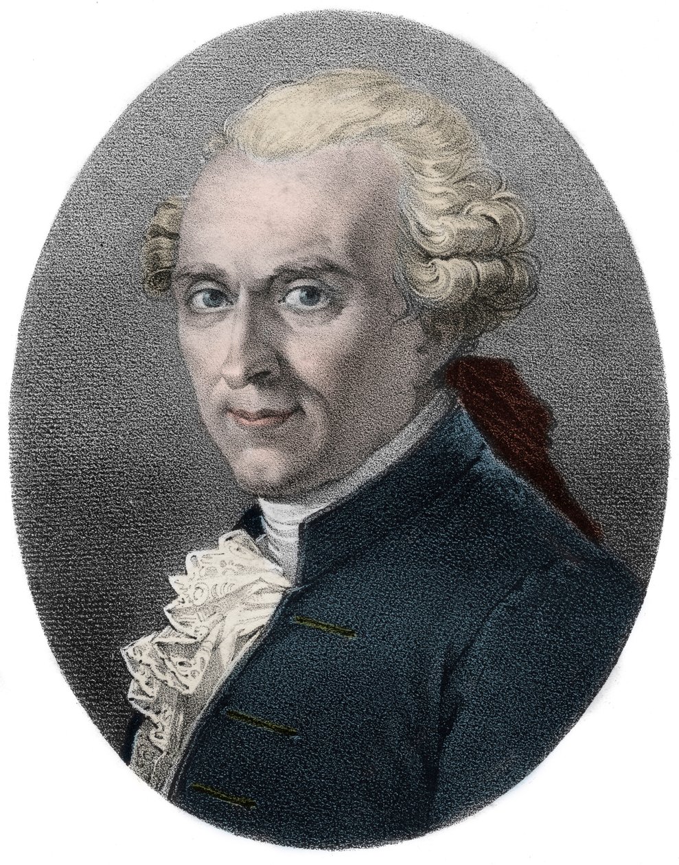 Michel-Jean Sedaine (1719-1797) French dramatist and librettist - engraving - Jean Michel Sedaine dramatic author English 1719-1797) av Unknown artist