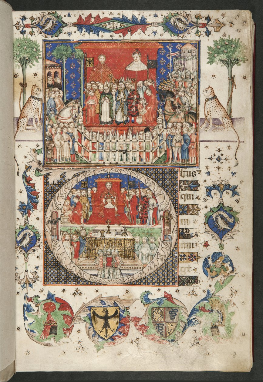 Missal av Gian Galeazzo Visconti, side 8 av Unknown