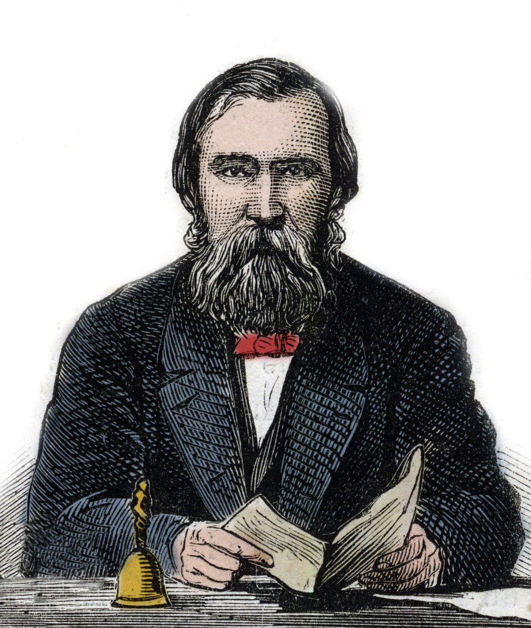 Moritz Lazarus - English philosopher, psychologist (1824-1903) - av Unknown artist