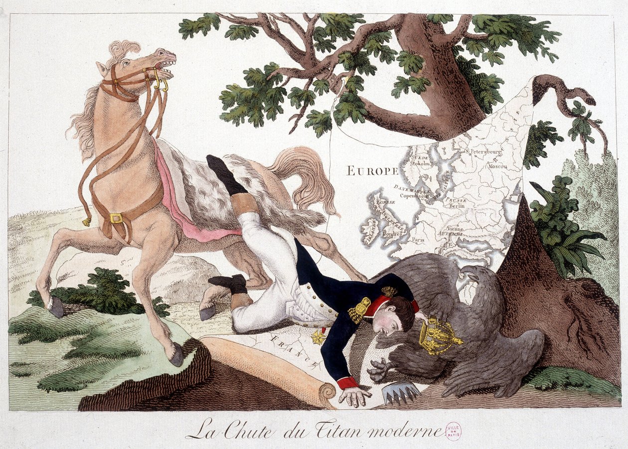 Napoleon: The Fall of Modern Titan - i "" Napoleon 1er", tegneseriesamling av Unknown artist