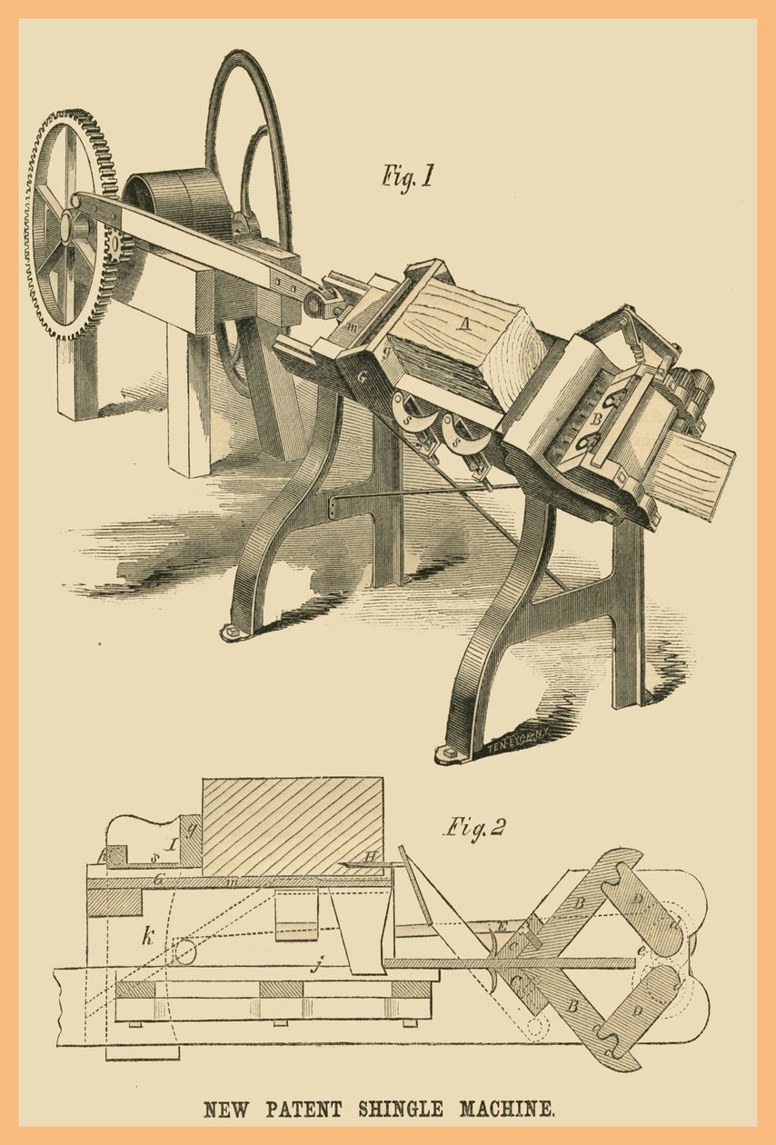 Ny patent singelmaskin av Unknown Artist