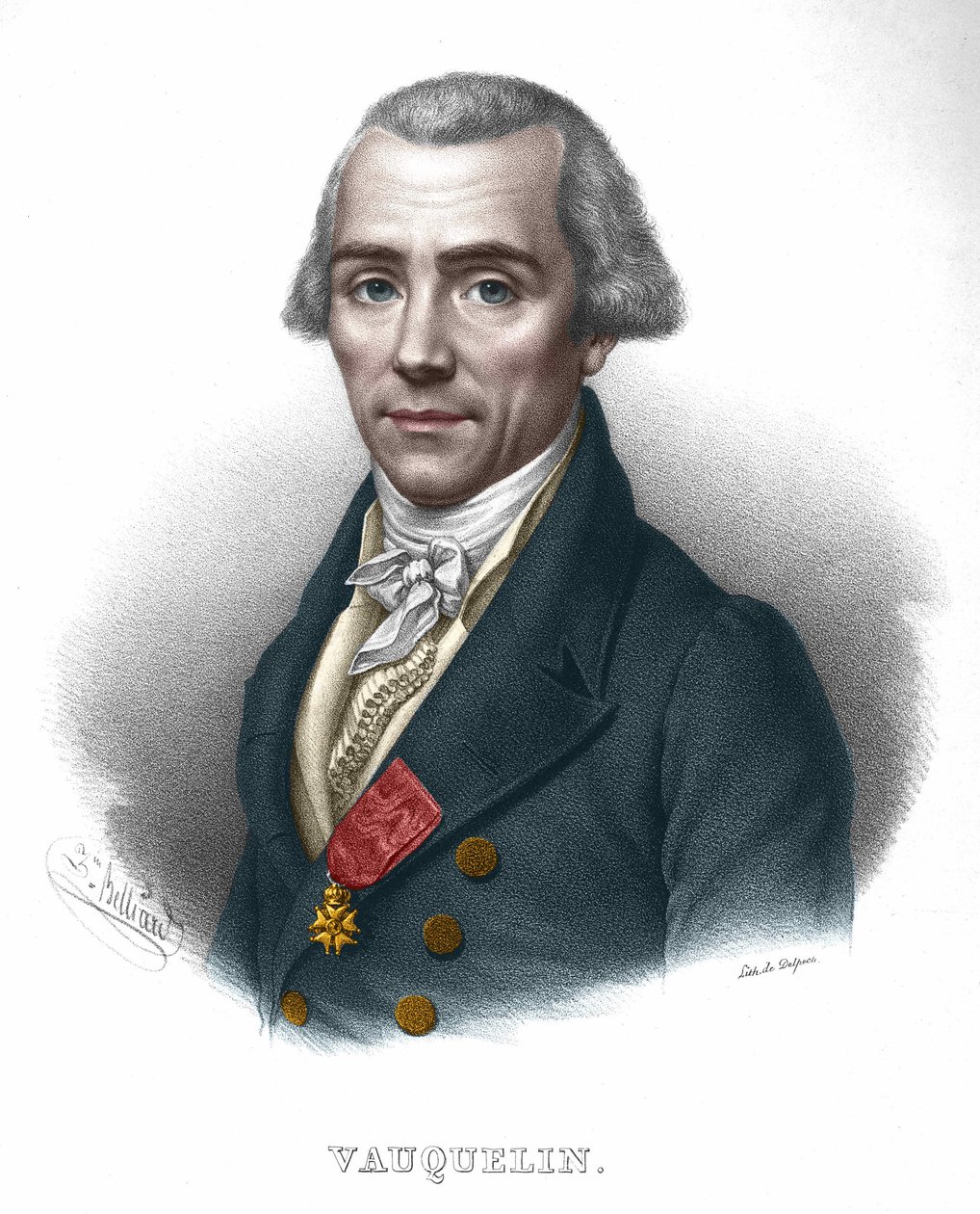Nicolas Louis Vauquelin , fransk kjemiker (1763 - 1829). av Unknown artist