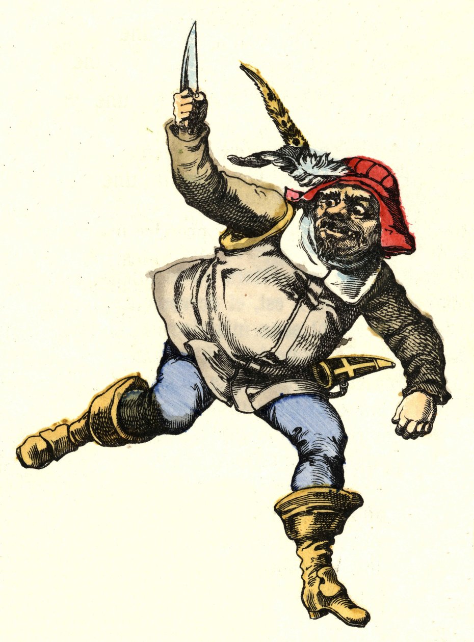 Ogre. Illustration of the tale “” Le Pepetit Poucet”” by Charles Perrault av Unknown artist