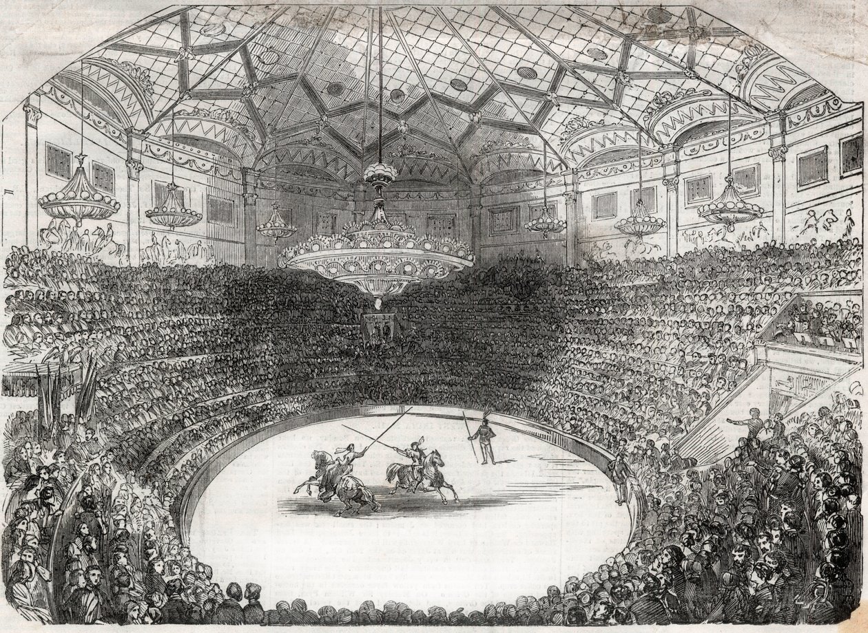 PARIS: WINTER CIRCUS av Unknown artist