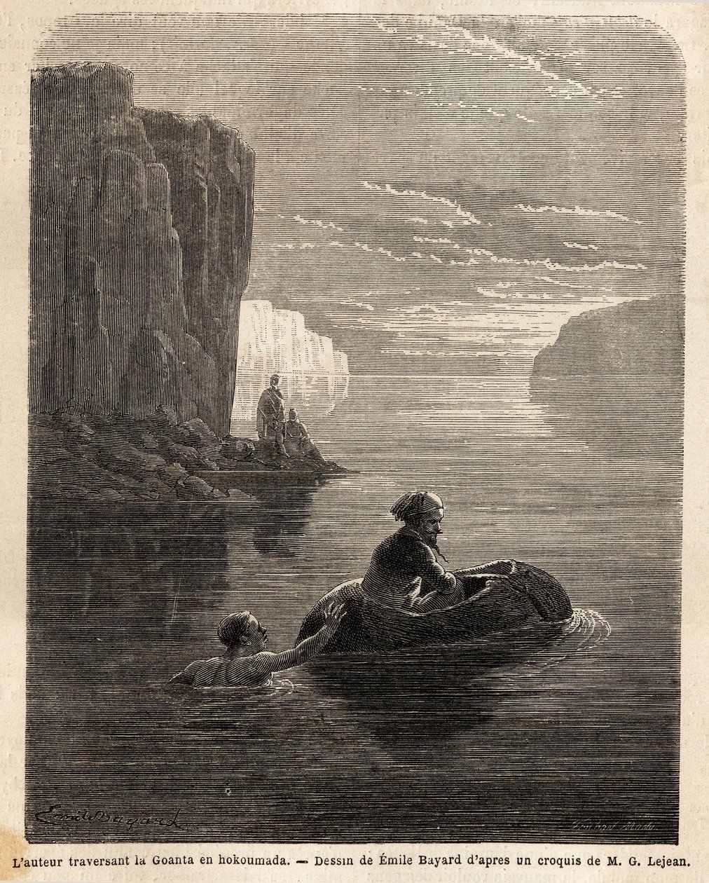 P.Marcoy på en hokoumada av Unknown artist