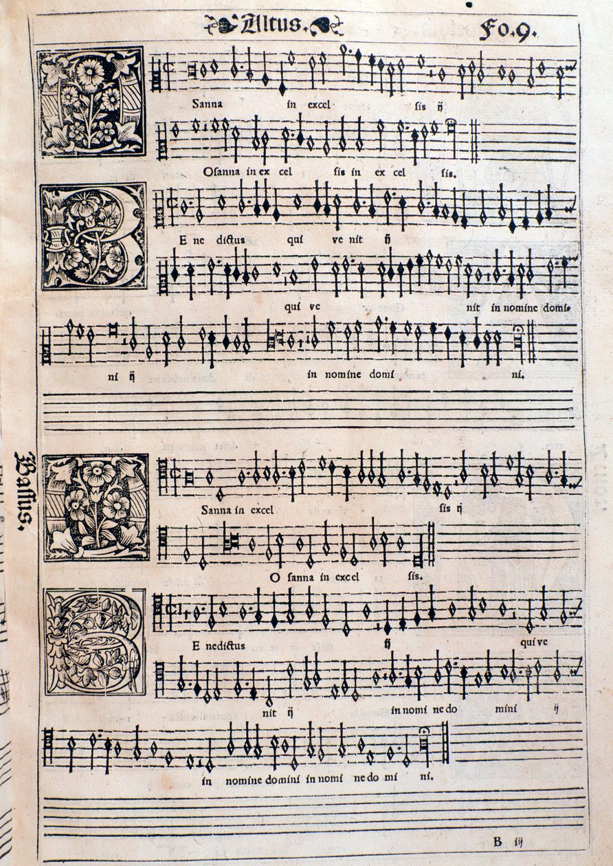 Side fra Liber octo Missarum (1541) av Unknown artist