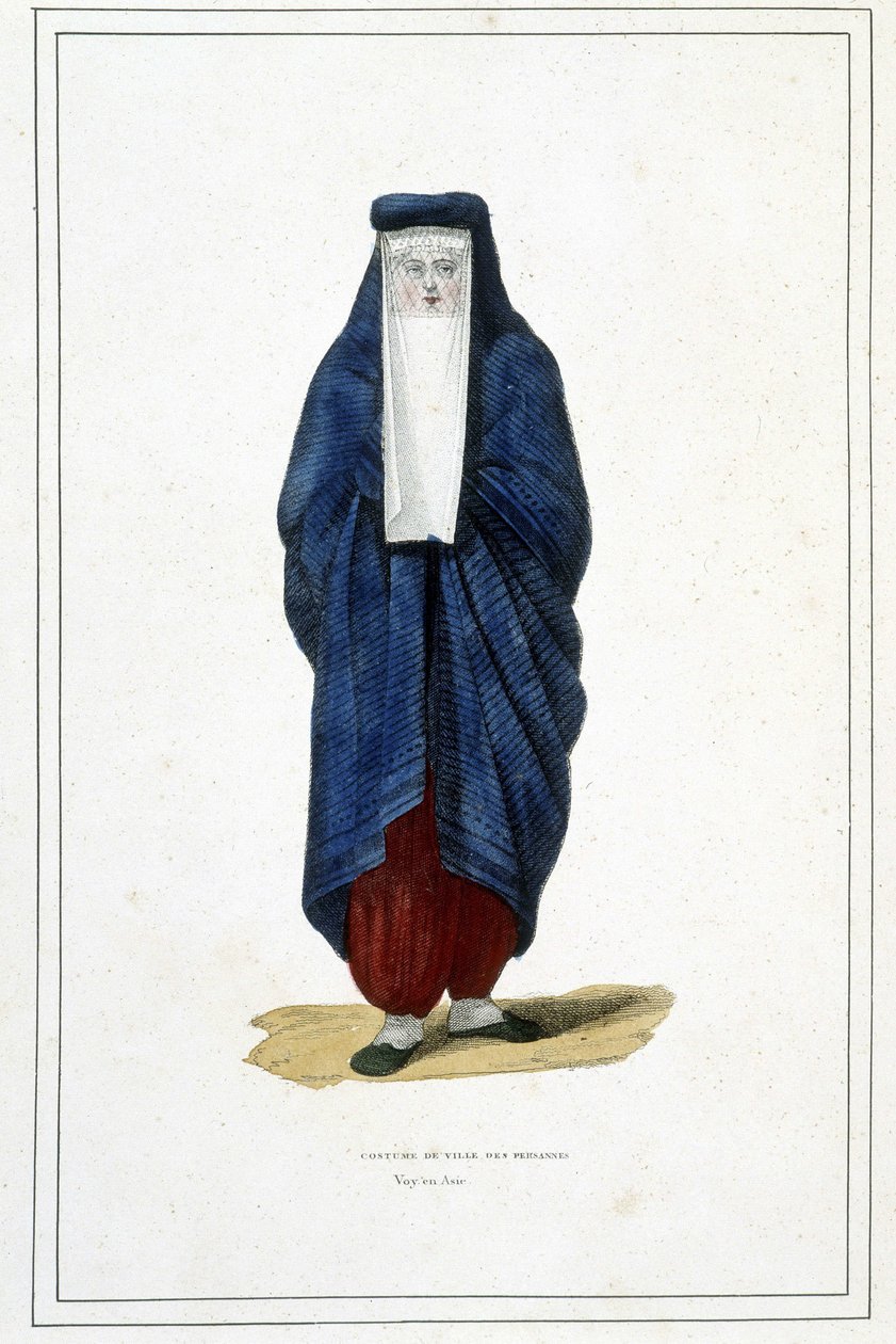 Persian City Costume - i "" Album of Travels"" av Unknown artist