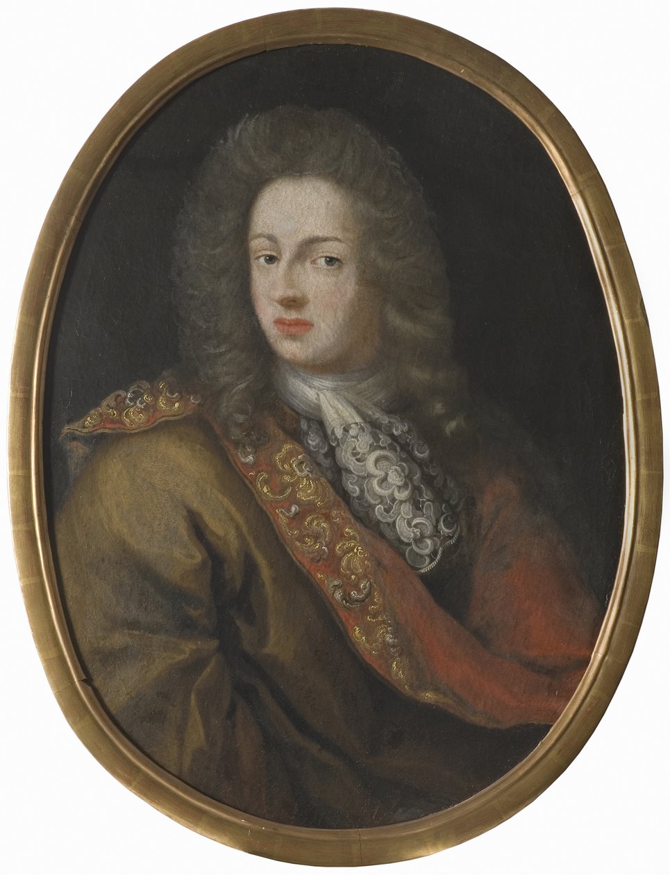 Philippe Christophe Comte de Kœnigsmark, kavalerioffiser ved hoffet i Hannover - Portrett av grev Philipp Christoph von Koenigsmarck (1665-1694), Anonym . Olje på lerret, Siste kvartal av 1600-tallet. Størrelse: 79x59 cm. Nationalmuseum Stockholm av Unknown artist